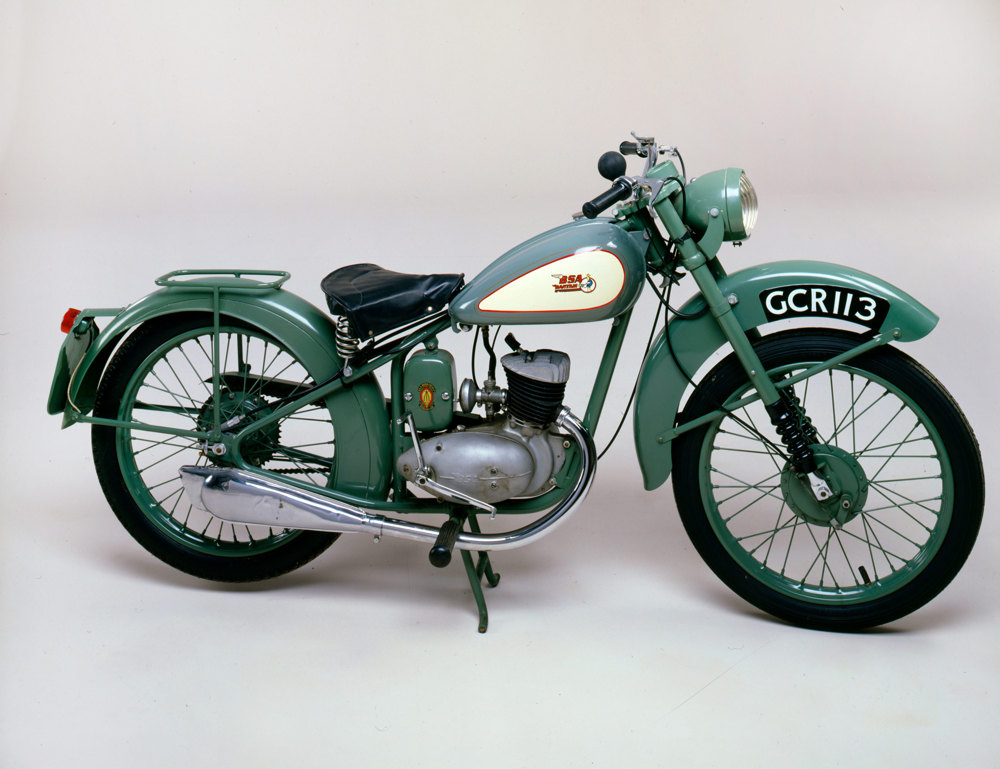 A BSA Bantam D1 1949 motorcycle