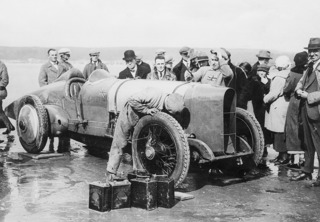 Sunbeam 350 At Pendine 1924 (1)