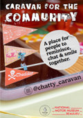 Poster For Chatty Caravan