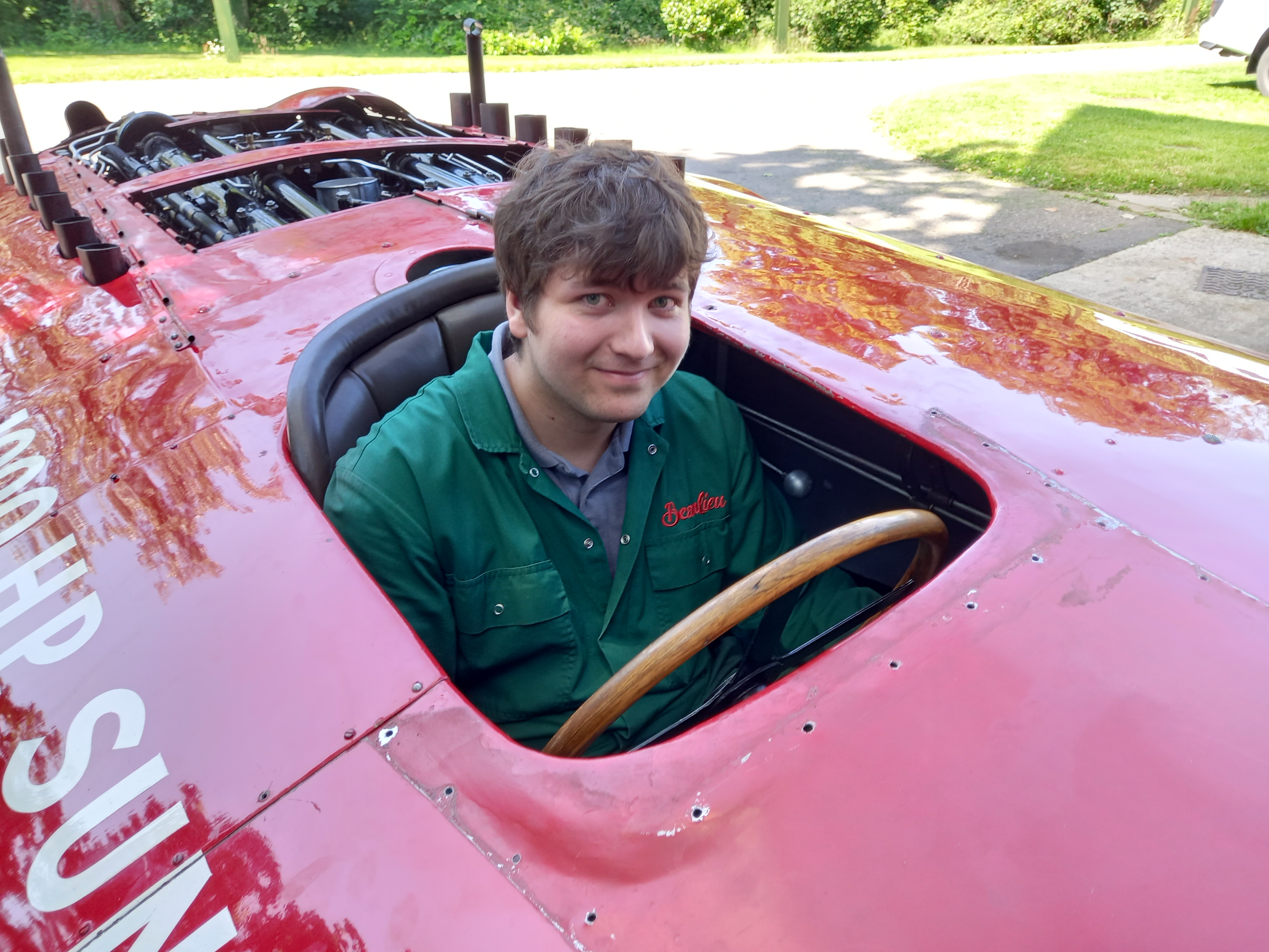 Aaron Burton National Motor Museum Trust Apprentice