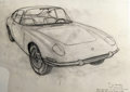 Ron Hickman's design for the Lotus Elan headlamps