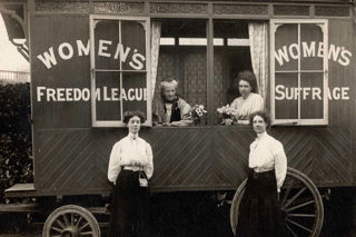Women’s Freedom League caravan (The Women’s Library, LSE/Flickr)