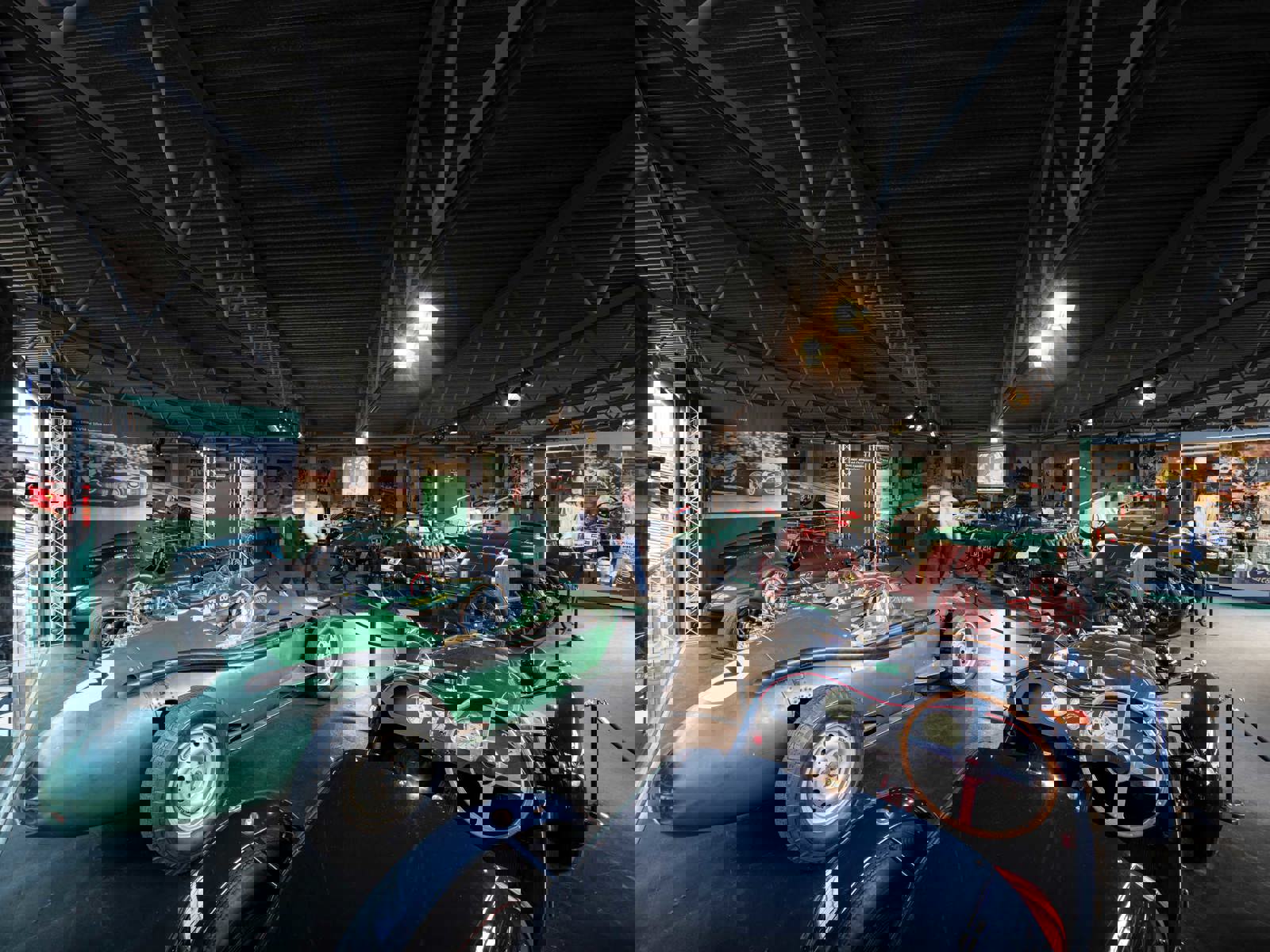 Classic Formula One vehicles in the National Motor Museum