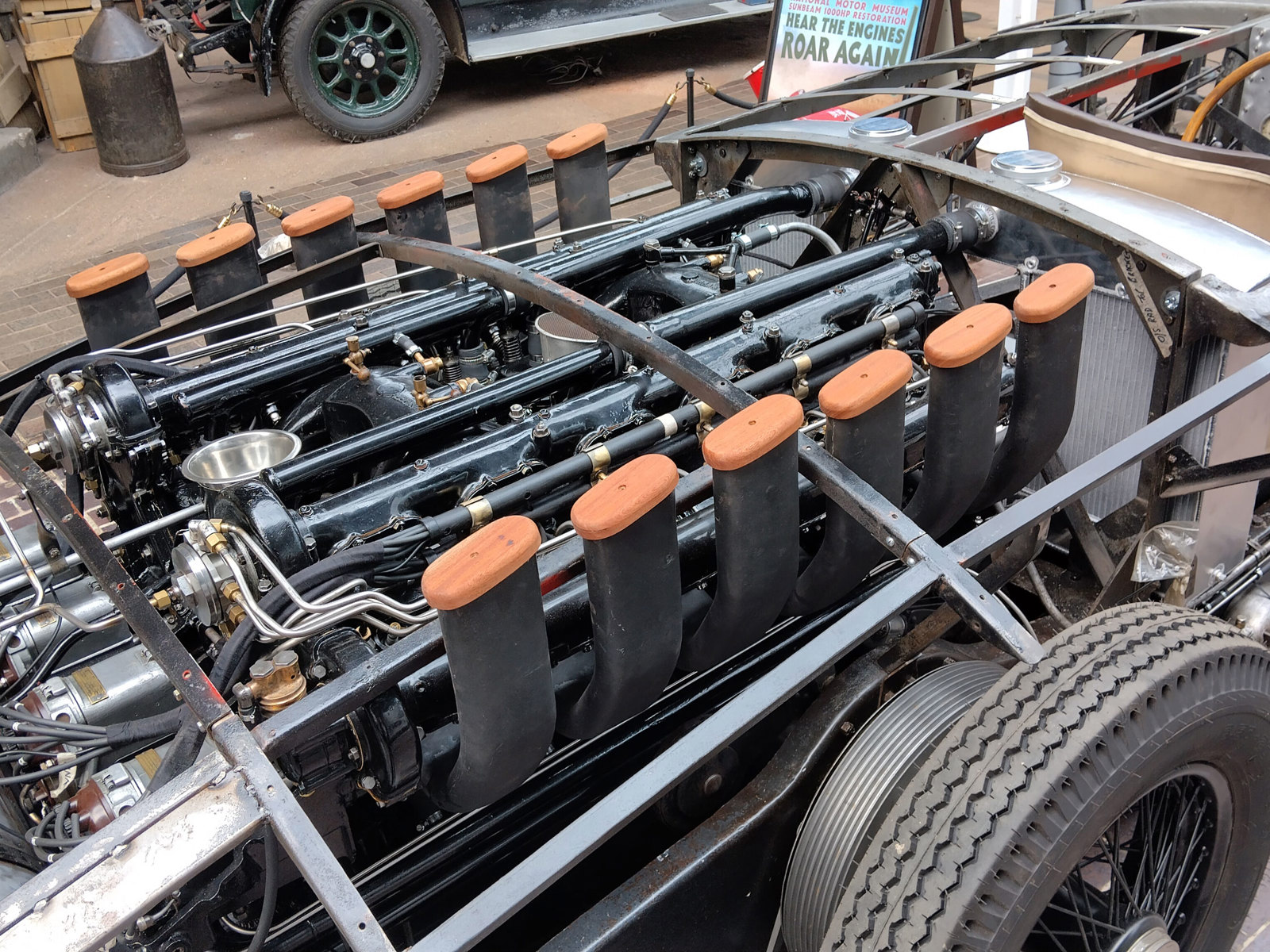 Sunbeam Rear Engine Restored