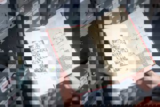 close up of book from the library collection