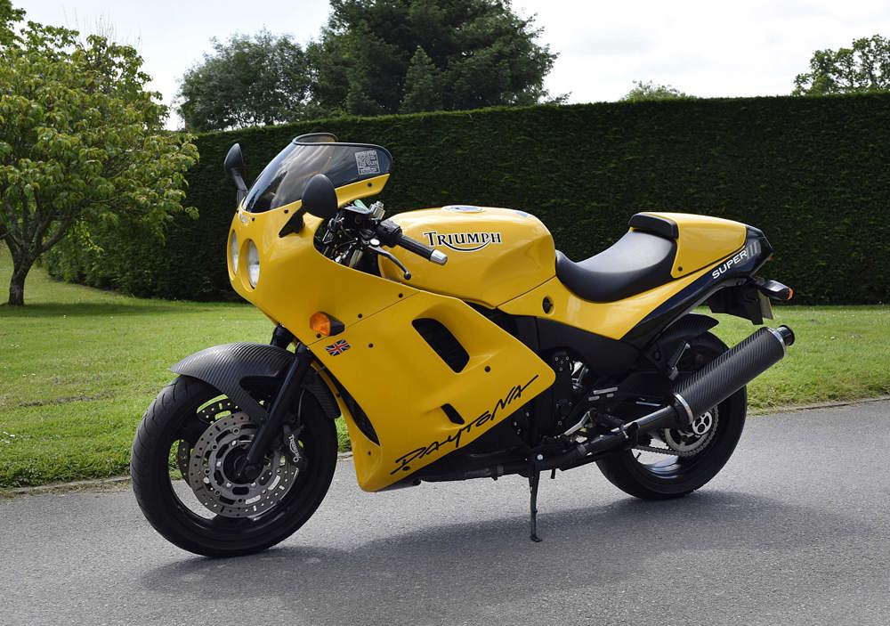 A 1994 Triumph Daytona Super III