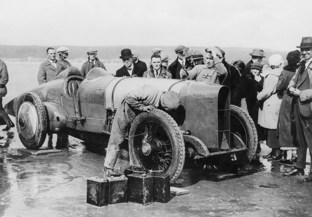 Sunbeam 350 At Pendine 1924