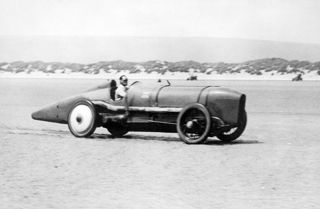 Sunbeam 350 Hp M. Campbell At Speed,Pendine