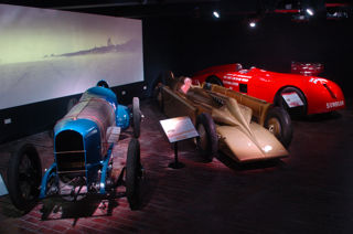 350Hp Sunbeam, Golden Arrow, 1,000Hp Sunbeam on display at the National Motor Museum