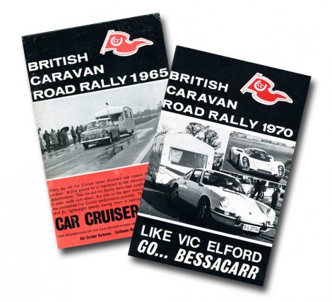 Caravan Road Rally programmes collected by Ed Ainley.
