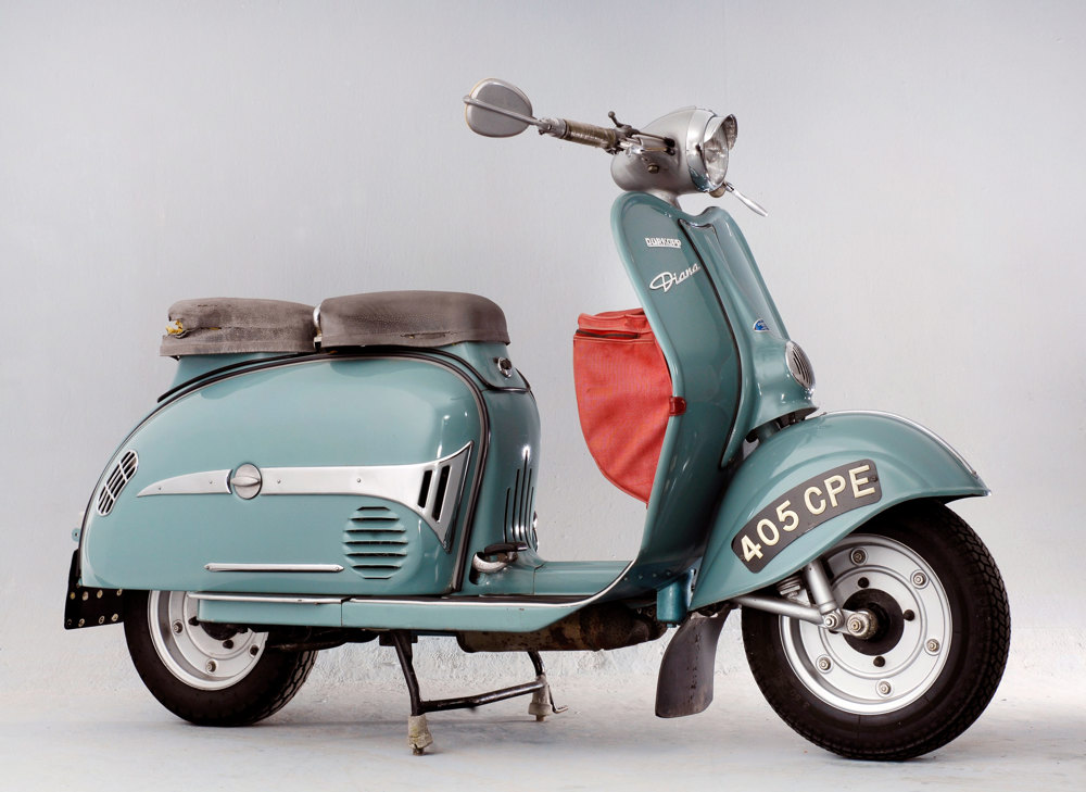 A 1957 Dürkopp Diana scooter