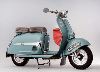 A 1957 Dürkopp Diana scooter