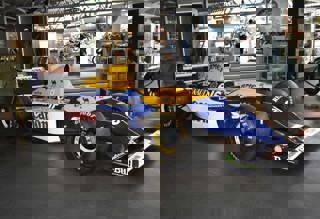 1993 Williams FW15C Renault Formula One racing car on display in the National Motor Museum.