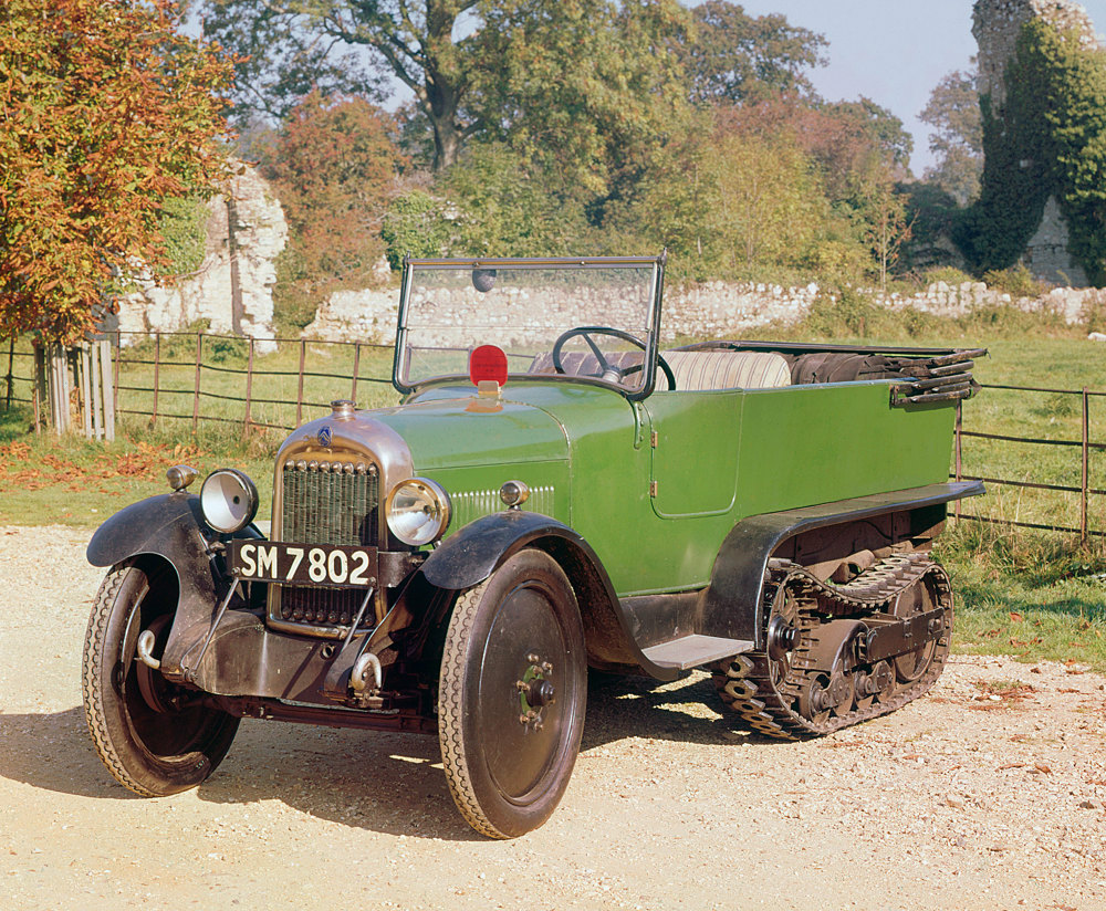 A 1926 Citroën Kegresse vintage car