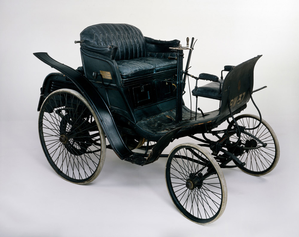 An 1898 Benz Velo veteran car