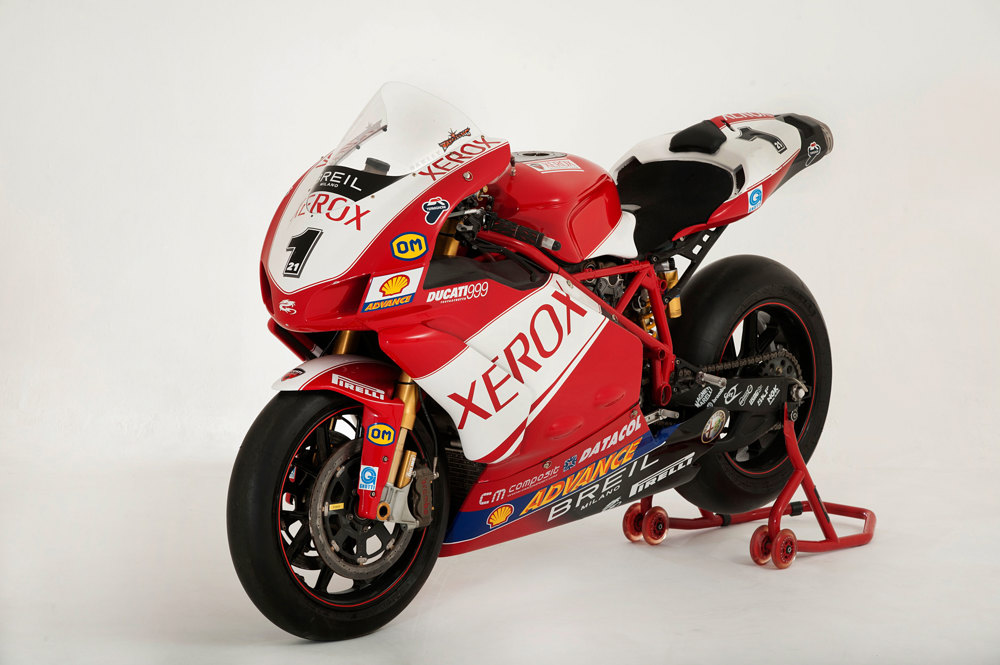 Troy Bayliss' 2006 Ducati 999F06 Superbike with Xerox livery