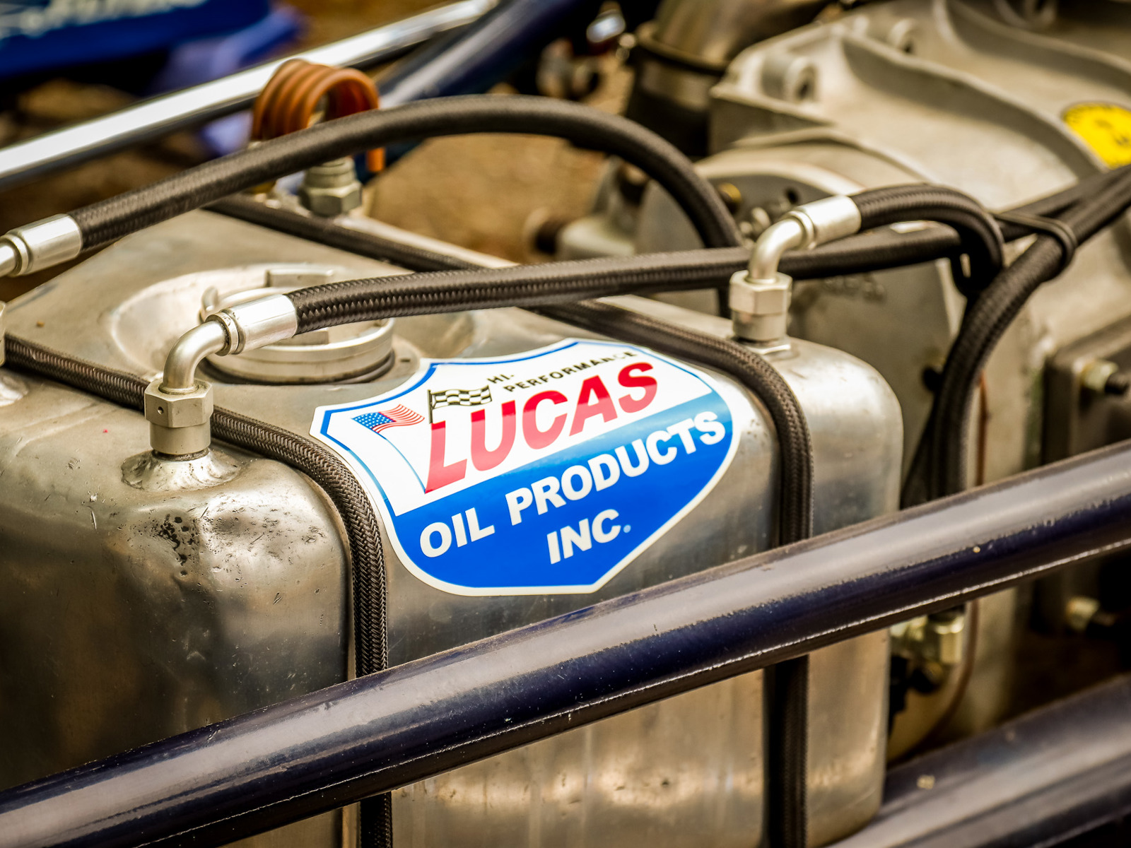 Lucas Oil - one of the partners of the National Motor Museum