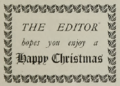 The Caravan Magazine Editor Christmas Wishes