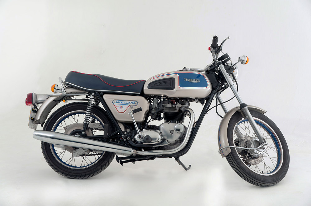 Triumph Bonneville 750cc Silver Jubilee 1977