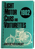 Light Motor Cars and Voiturettes publication