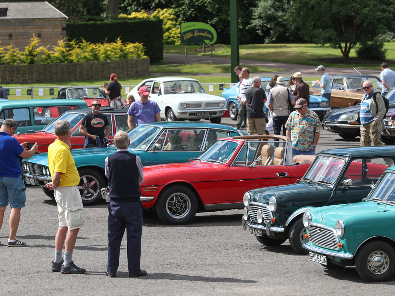 Cars registered in 1972 at Beaulieu to celebrate 50th Anniversary of National Motor Museum