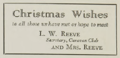 The Caravan Club Secretary Reeves Christmas Wishes