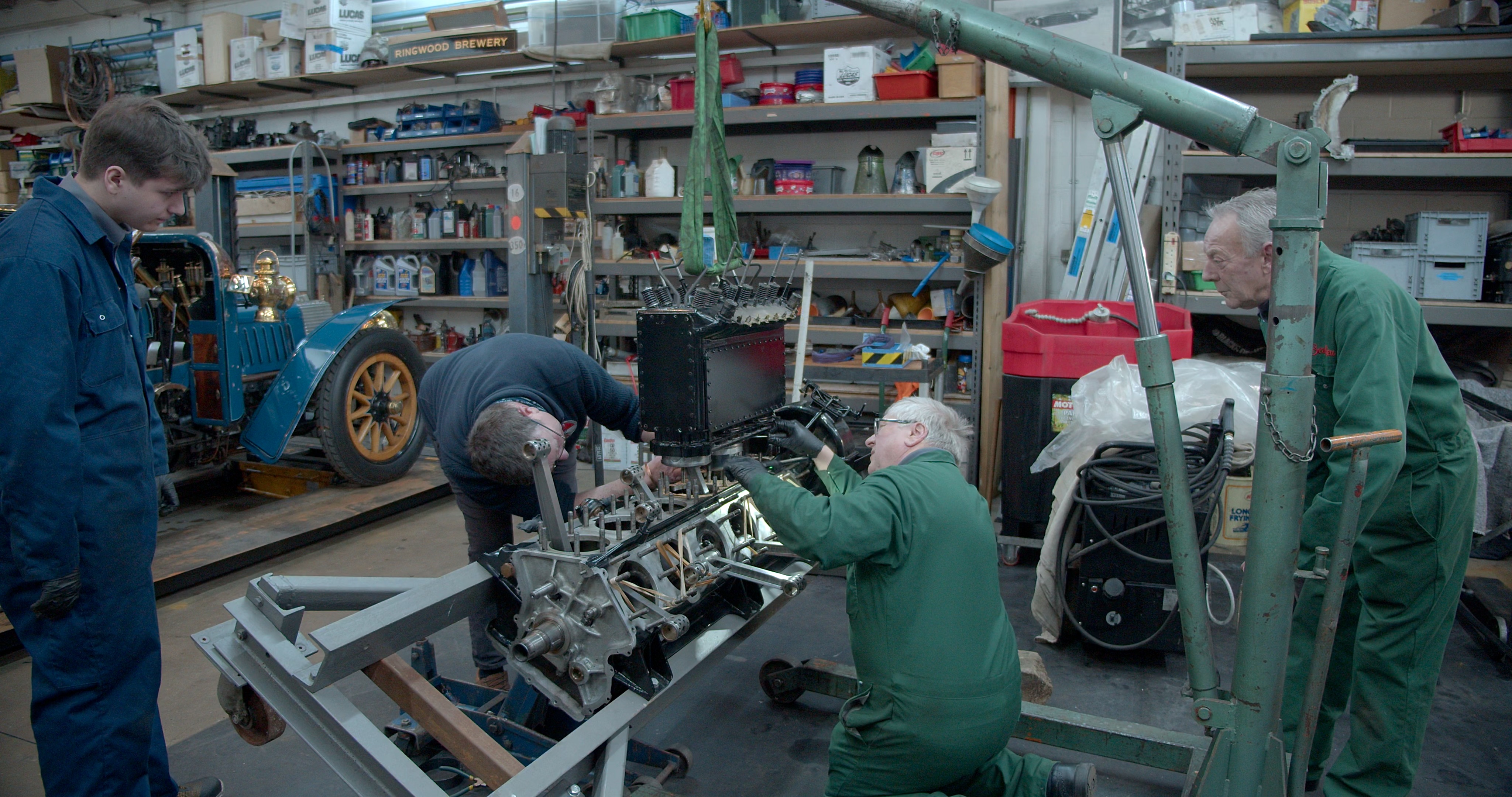 Reassembling The Sunbeam Engine (1)