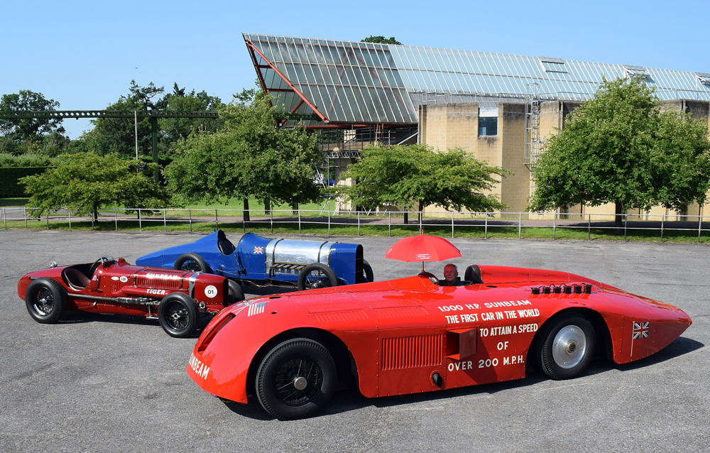 Three Sunbeam World Land Speed Record Breakers Sunbeam 1000Hp, 350Hp And Tiger