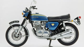 A 1970 Honda CB750 KO motorcycle