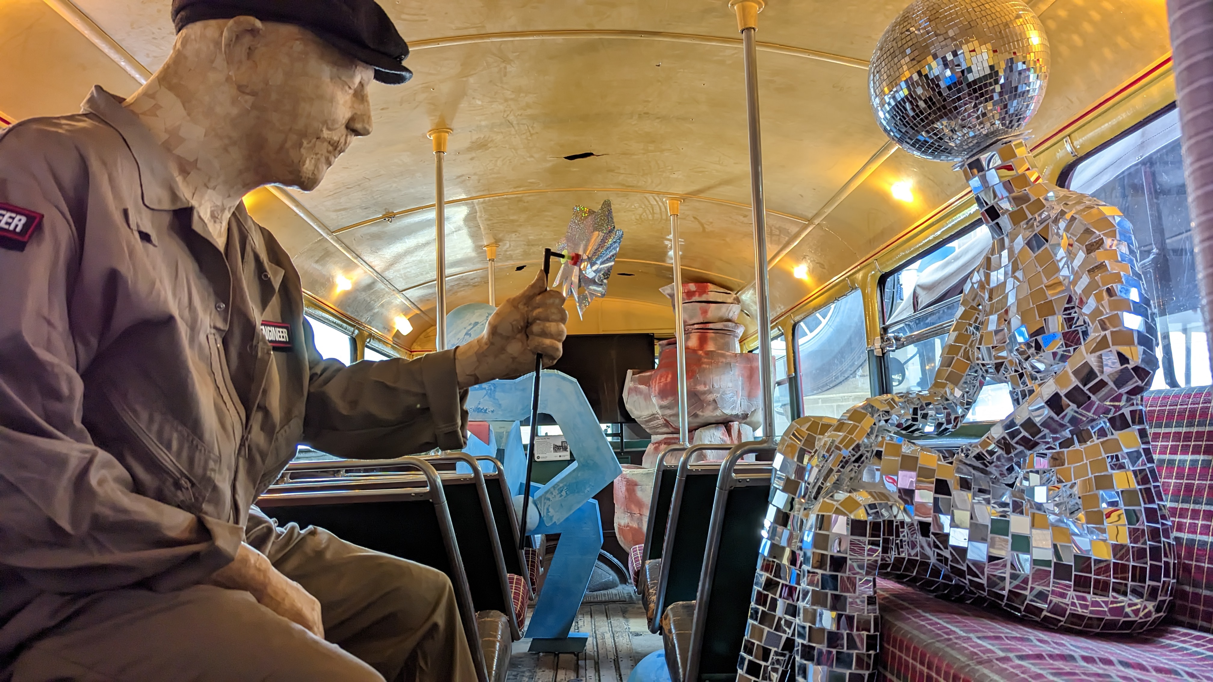 All Aboard Tom Hall On The Bus