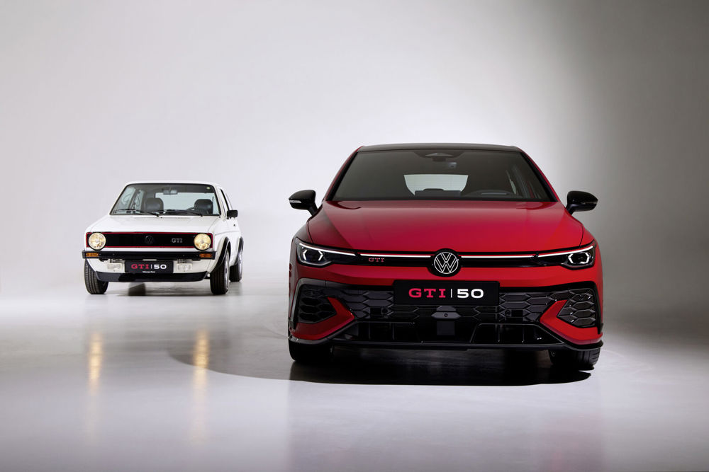 The New GTI50 Next To It's Predecessor