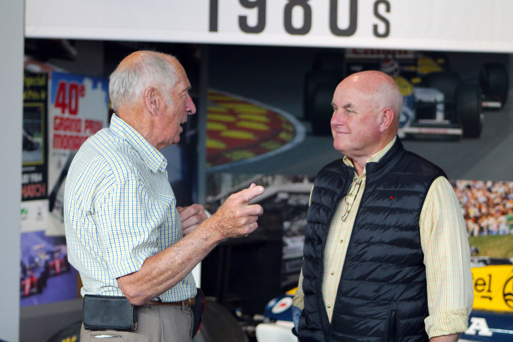 Friends of the National Motor Museum meet at the launch of the Icons of Formula 1