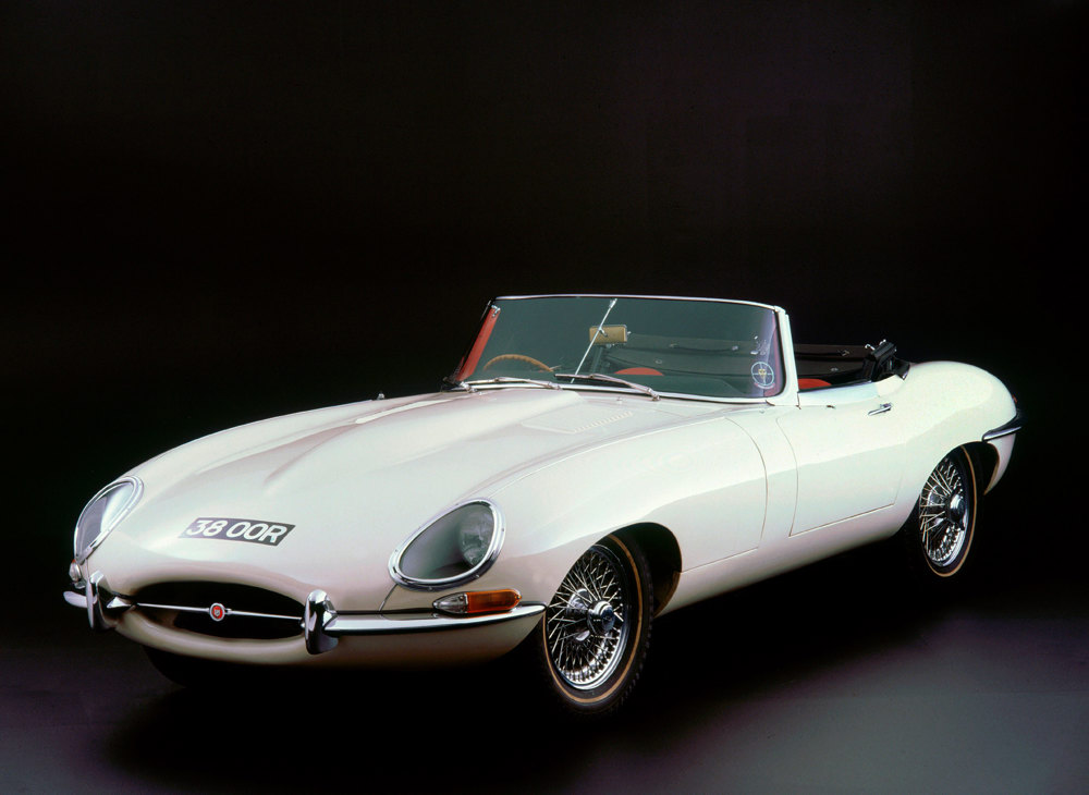 A 1962 Jaguar E-Type