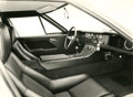 Detail of the front seats on the Lotus Europa