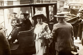 Vear Holme, chauffeur to Emmeline Pethwick-Lawrence (The Women’s Library, LSE/Flickr )