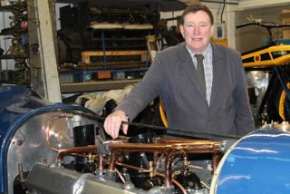 National Motor Museum’s Chief Engineer and Museum Manager Doug Hill