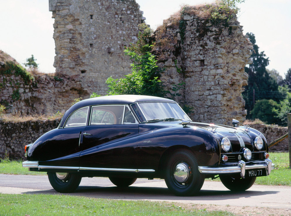 A 1952 Austin A90 Atlantic