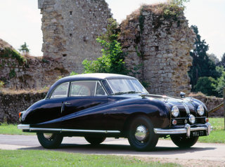 A 1952 Austin A90 Atlantic