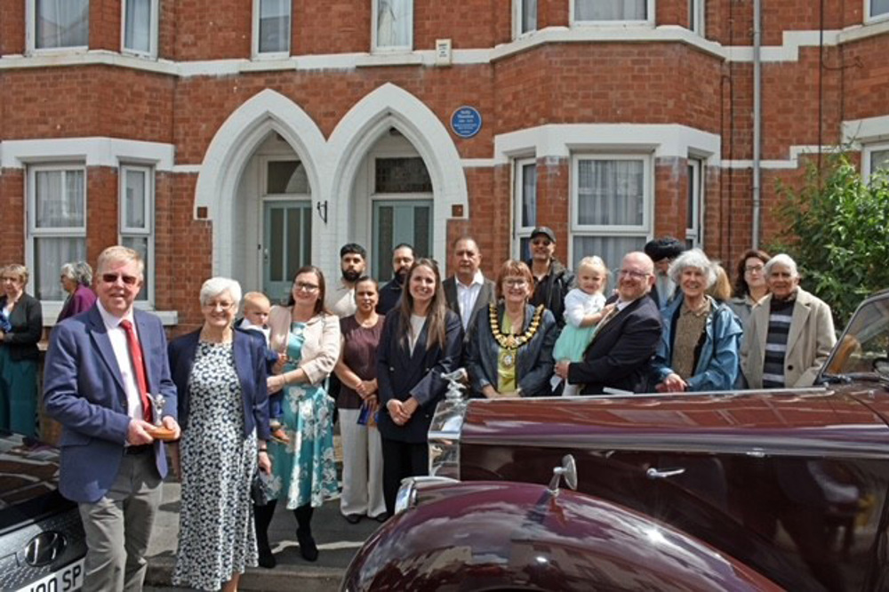Unveiling Eleanor Thornton Blue Plaque Web