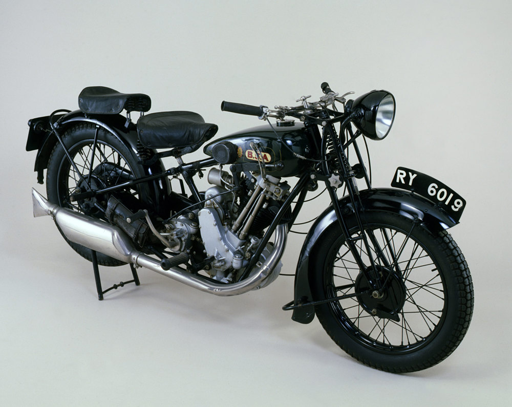 A 1928 BSA S28 OHV motorcycle