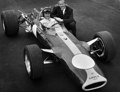 Lotus 49 1967 With G Hill And C Chapman Motoring Picture Library
