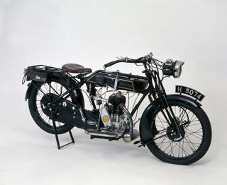 Sunbeam motorcycle Standard model 3, 1924