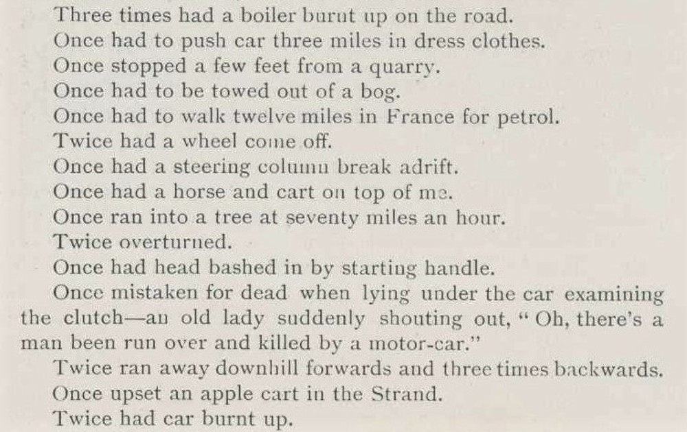 Extract from Charles Rolls at The Ladies Automobile Club