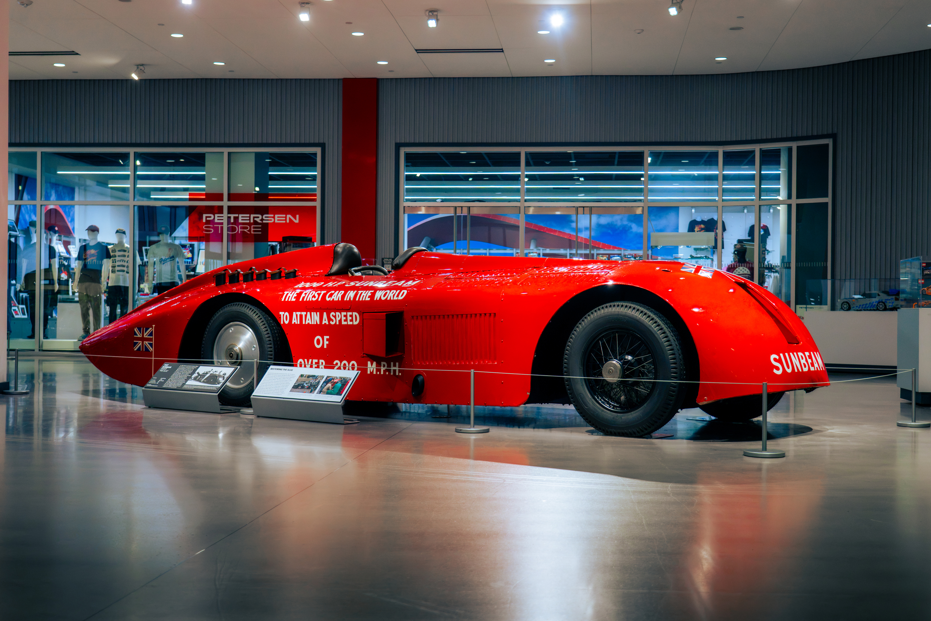 Sunbeam 1000hp at the Petersen