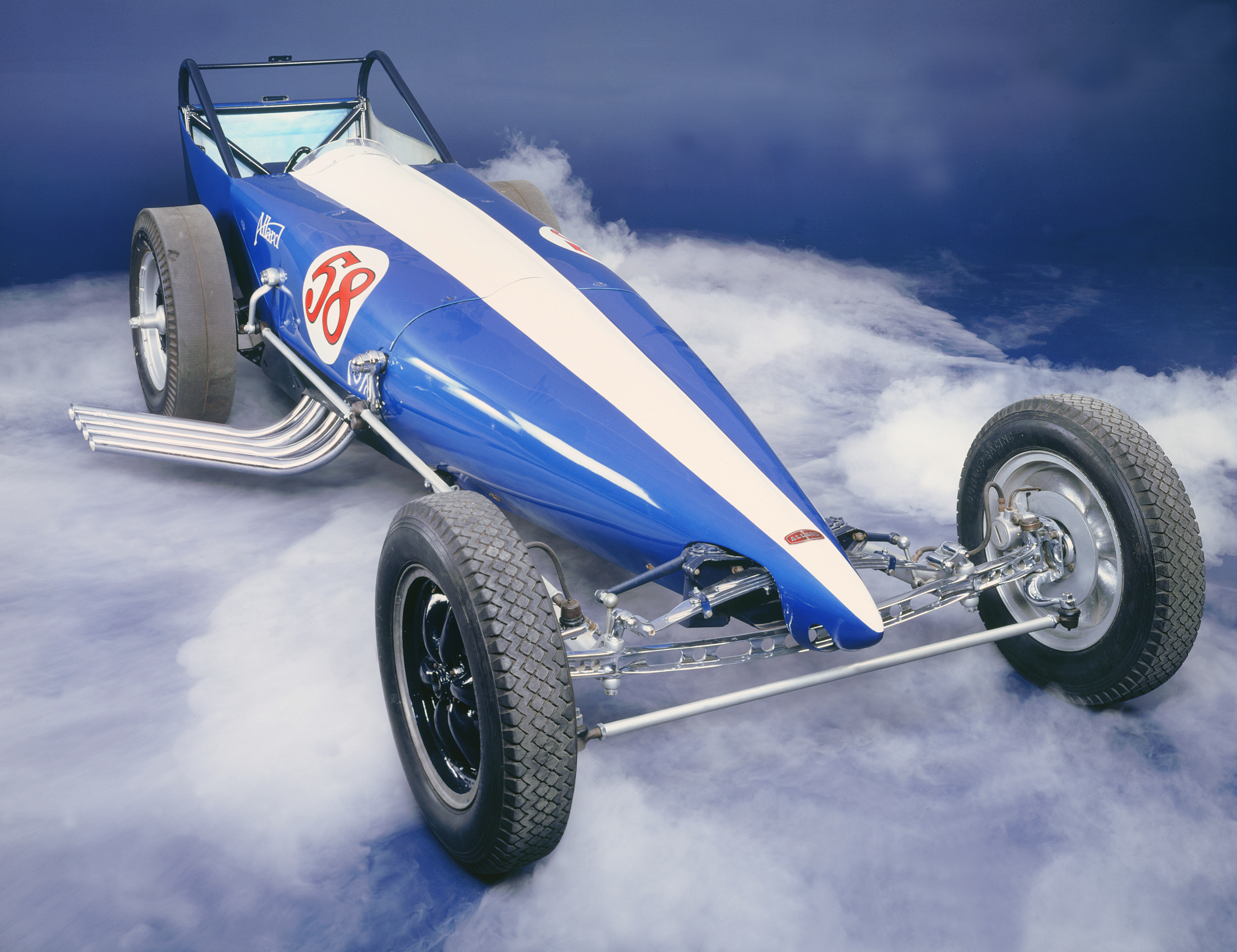 Allard Chrysler dragster at the National Motor Museum