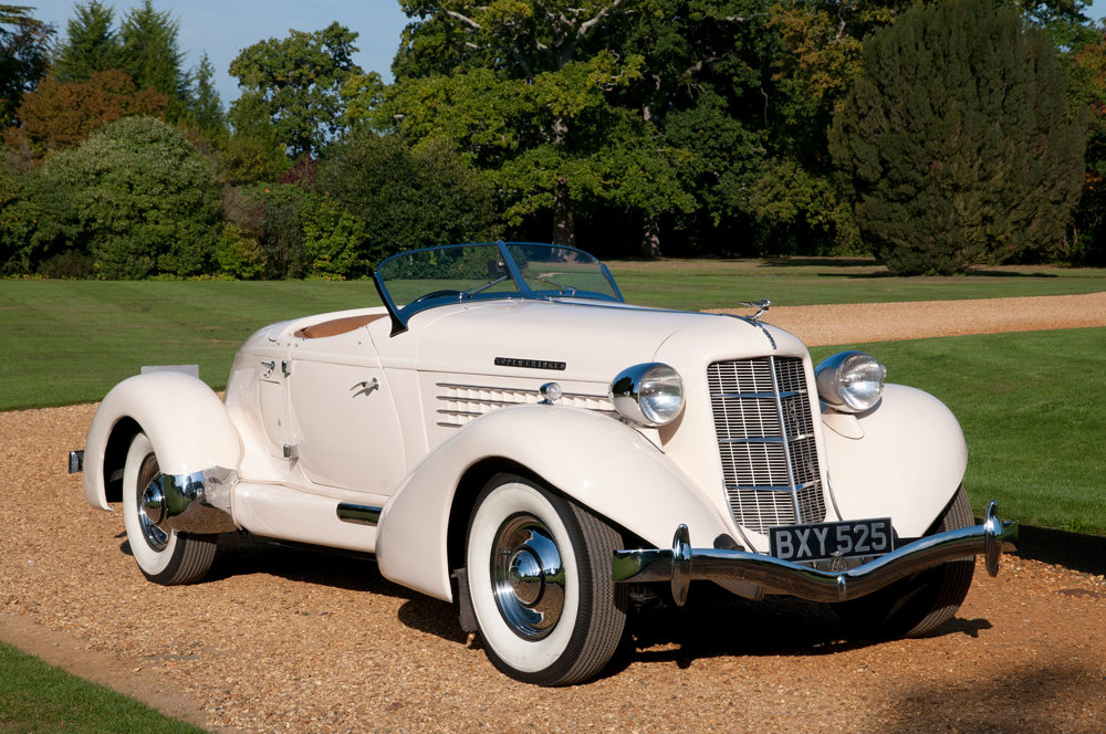 A 1935 Auburn 851 Speedster