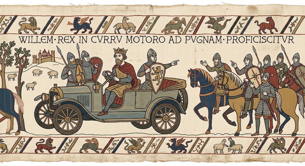 The National Motor Museum Beaulieu 'Bayeux' Tapestry