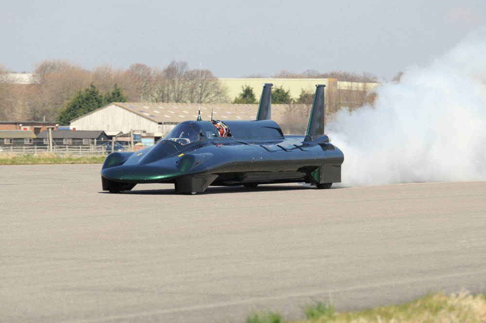 Record-breaking 2008 British Steam Car Inspiration in action