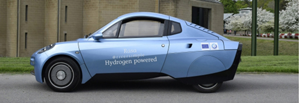 Hydrogen car prototype from 2015 Riversimple Rasa Alpha