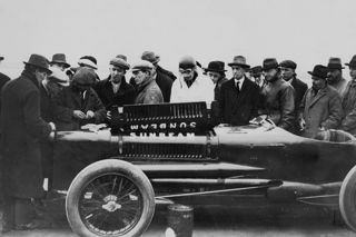 The 4 Litre Sunbeam at Southport, 1926